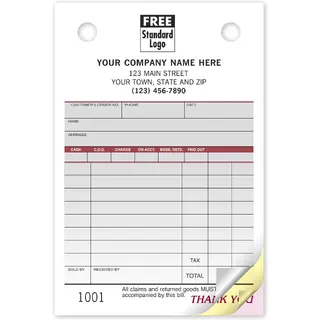 SP125 - Order Forms, Small - Spectra Collection