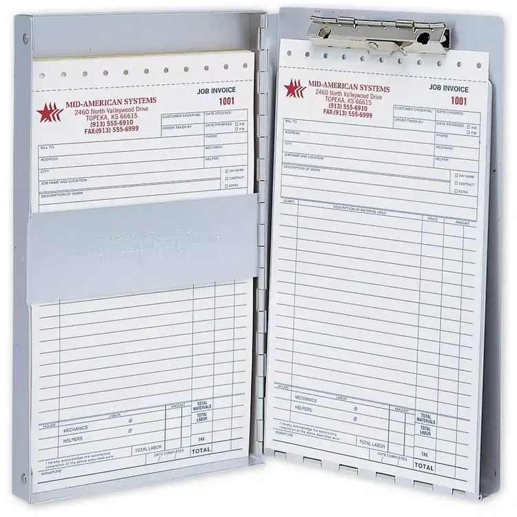 D902 - Aluminum Business Forms Holders