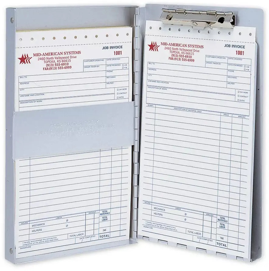 D902 - Aluminum Business Forms Holders