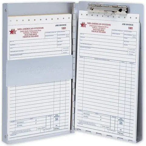 D902 - Aluminum Business Forms Holders
