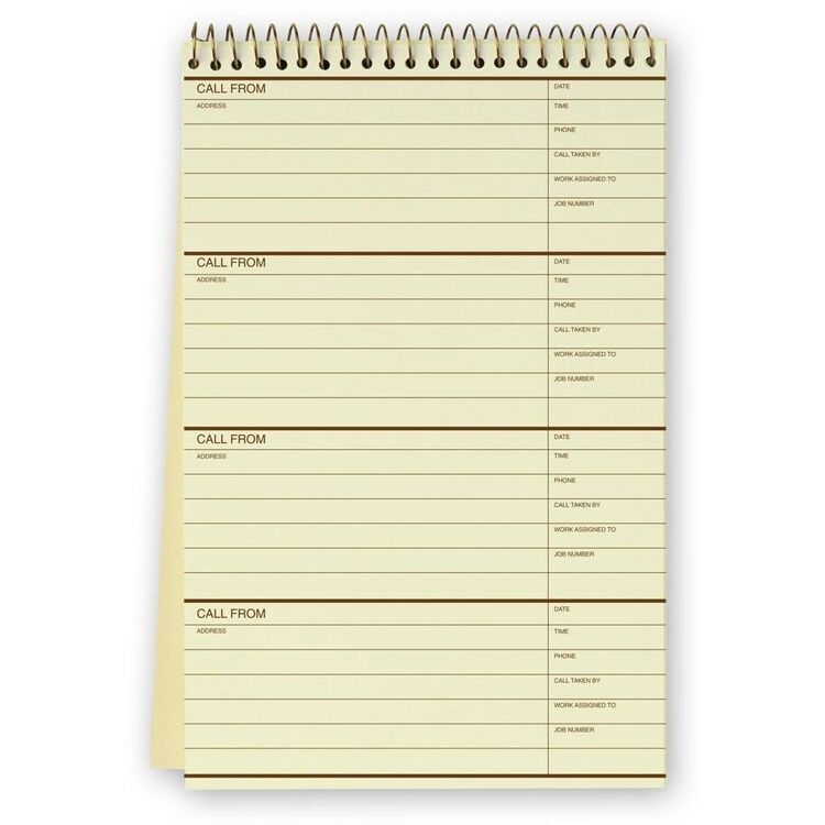 13 - Phone Calls Record Books