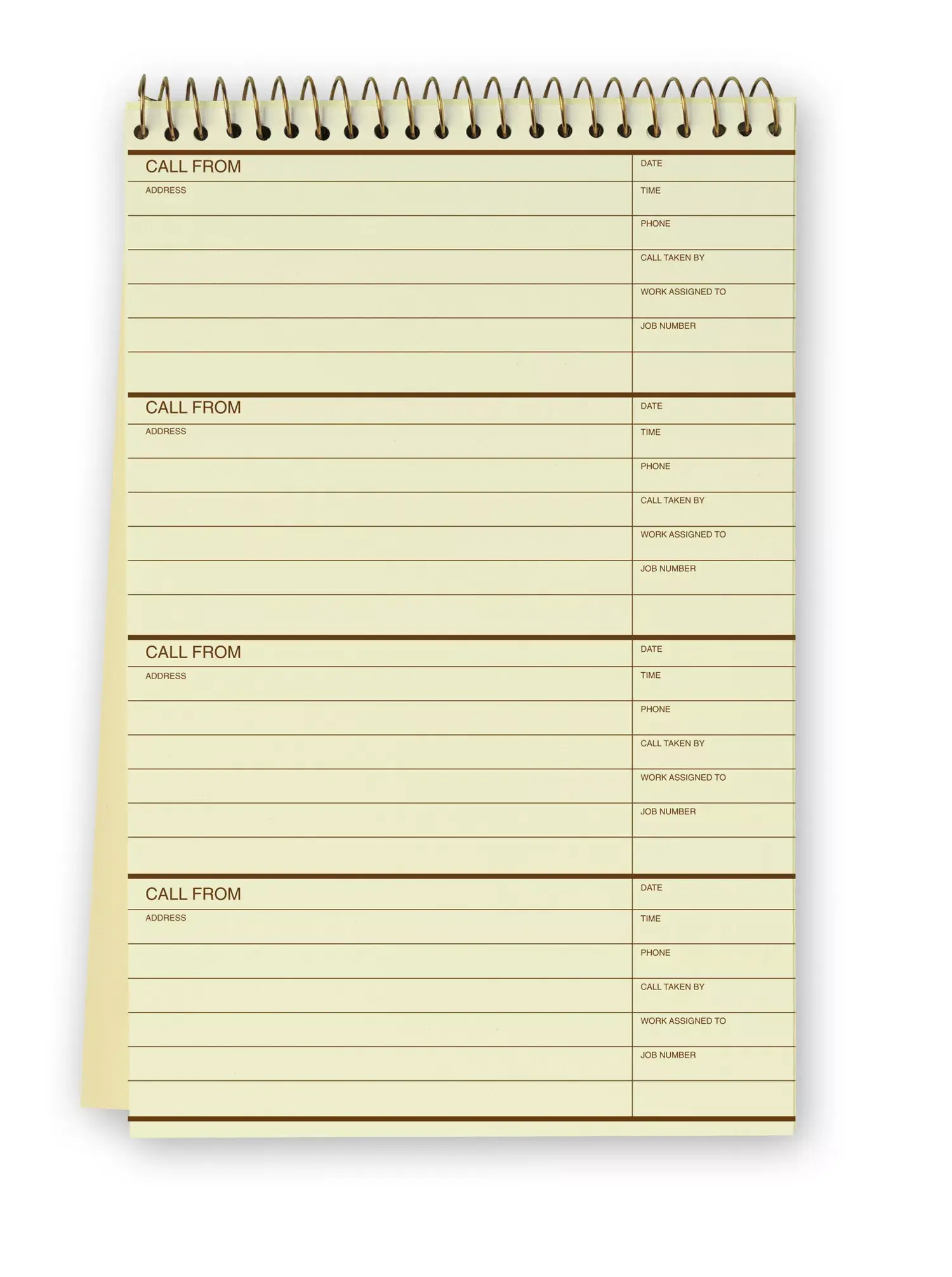 13 - Phone Calls Record Books