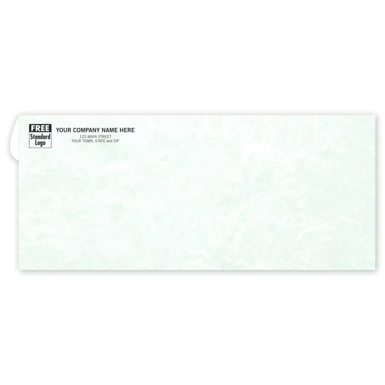 #10 Green Business Envelopes