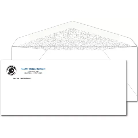 Business return envelope printing