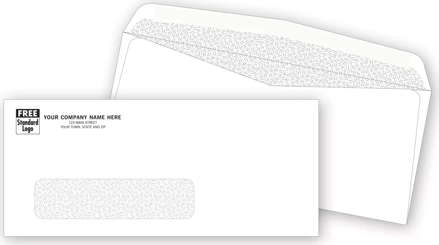 9688 - Confidential #9 Window Envelopes