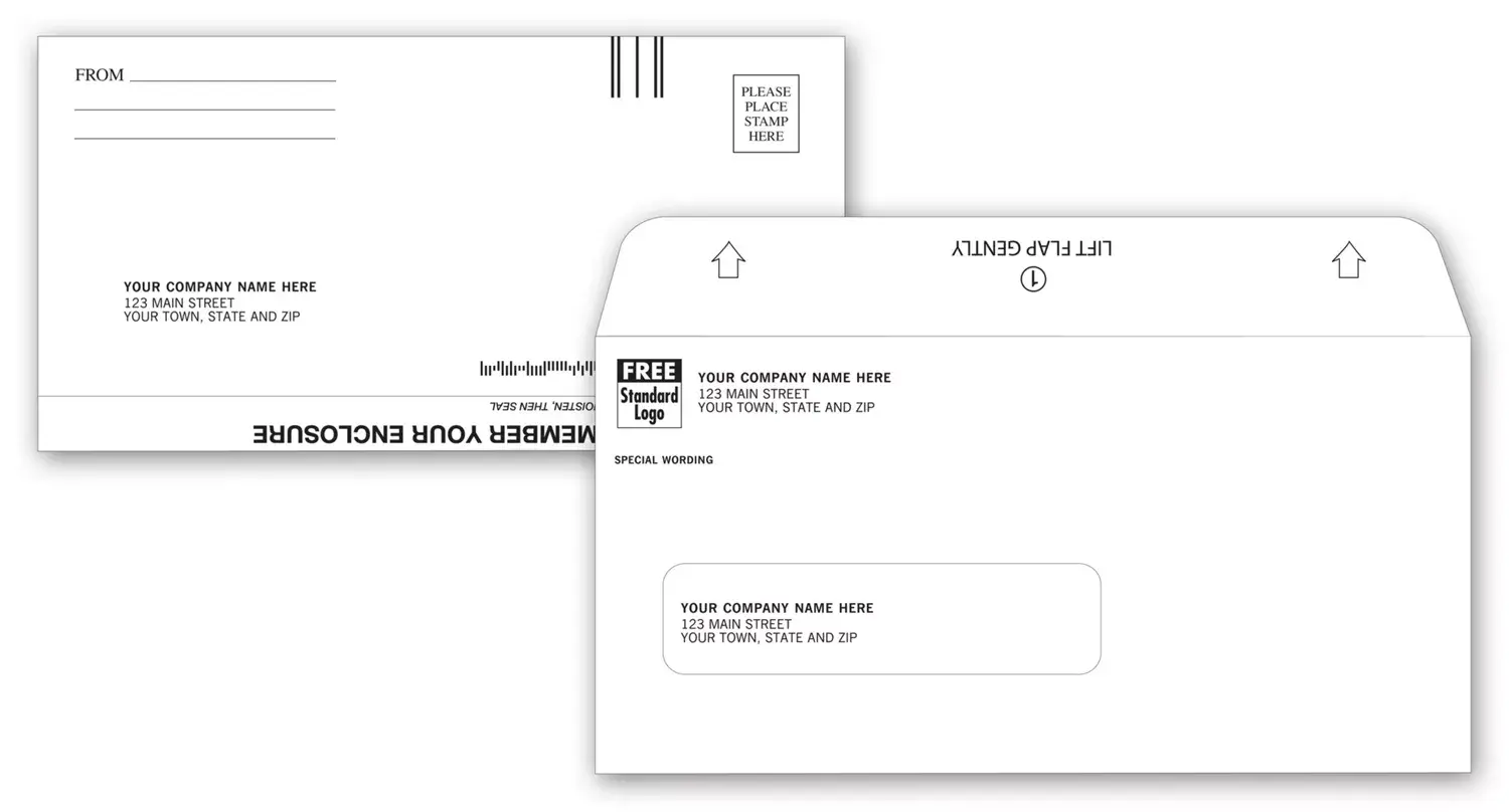 13109 - Mailing & Return Envelopes
