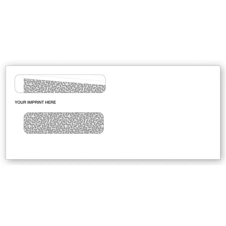 91552 - Check Envelopes - Double Window