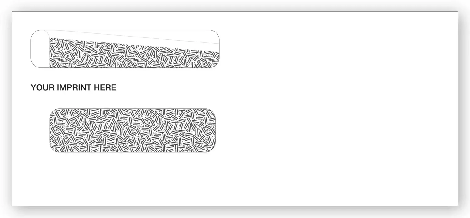 91552 - Check Envelopes - Double Window