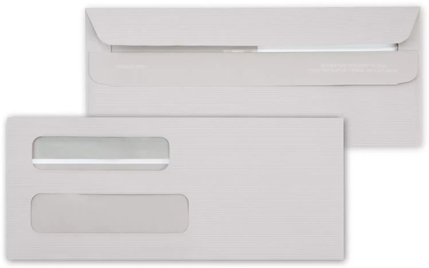 5027 - Self-Seal Check Envelopes - Gray