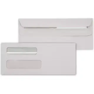 5027 - Self-Seal Check Envelopes - Gray