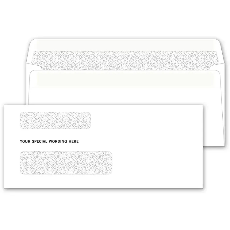5029 - Self-Seal Check Envelopes - White Confidential