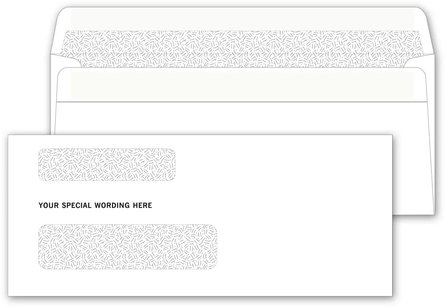 5029 - Self-Seal Check Envelopes - White Confidential