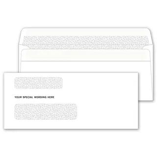 5029 - Self-Seal Check Envelopes - White Confidential