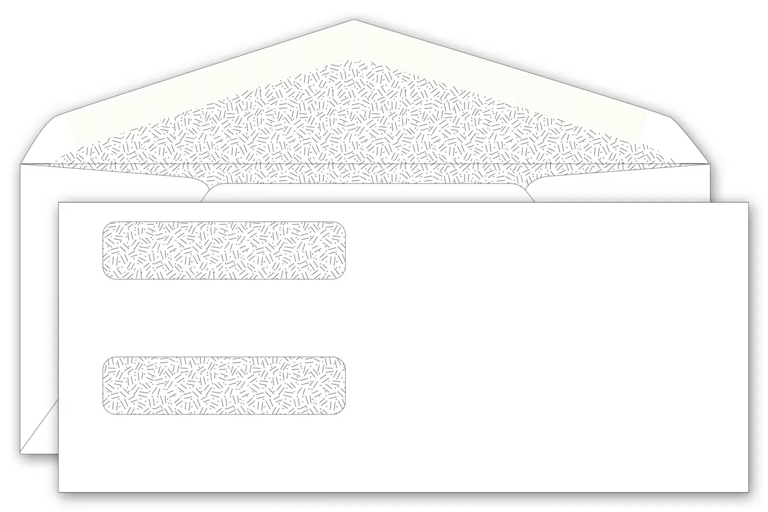 9169 - Confidential Two Window Check Envelopes