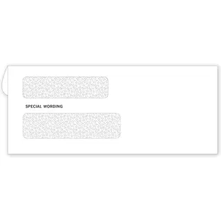 W775 - Confidential 2 Window Check Envelopes