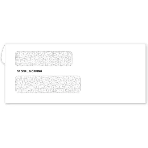 W775 - Confidential 2 Window Check Envelopes