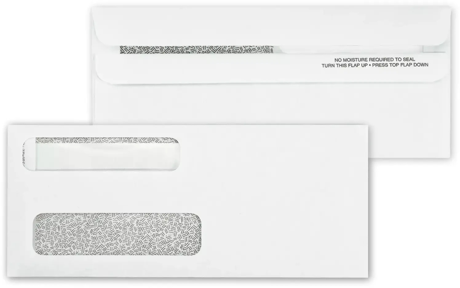 92564 - Double Window Self Seal Confidential Check Envelopes