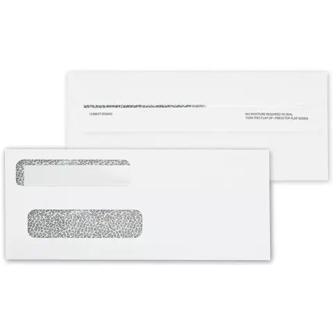 92663 - QuickBooks® Checks Self-Seal Confidential Envelopes