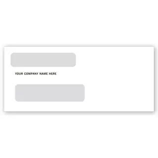 91564 - Double Window Confidential Check Envelopes