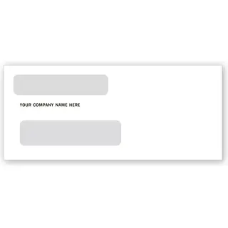 91564 - Double Window Confidential Check Envelopes