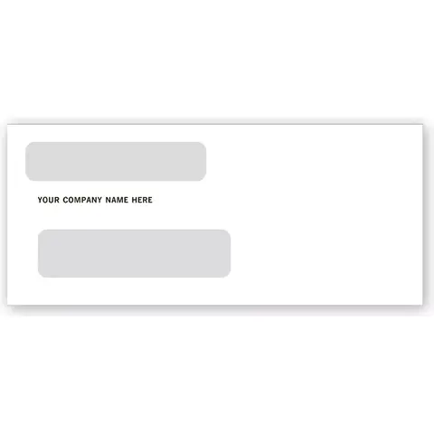 91564 - Double Window Confidential Check Envelopes