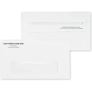 731 - Small Return Window Envelopes, Self-Seal
