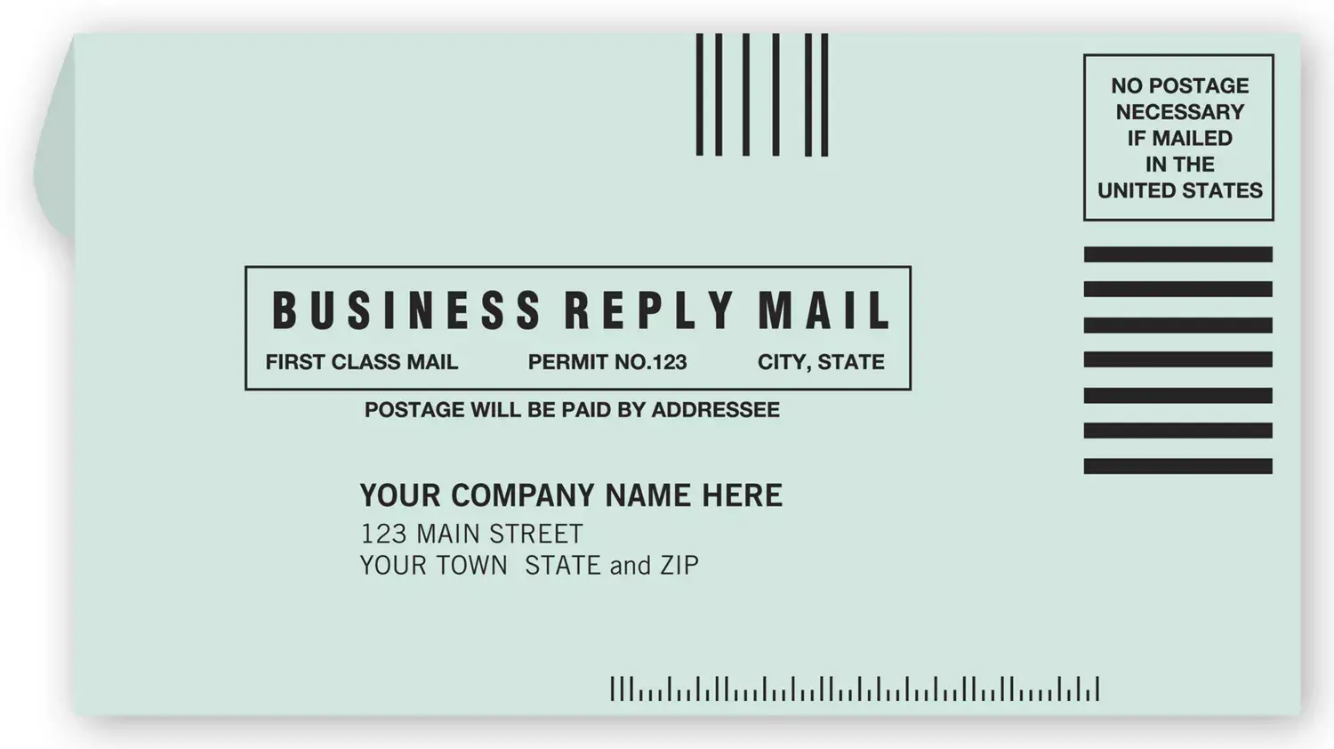 634BR - Small Business Reply Envelopes, No Stamp Required