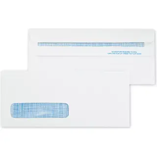 One Window Confidential Envelopes, Self Seal 