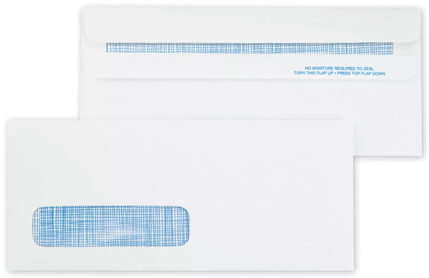 One Window Confidential Envelopes, Self Seal 