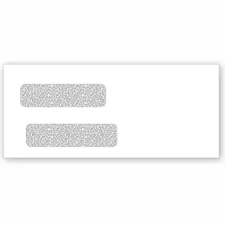 Double Window Confidential Self Sealing Envelopes