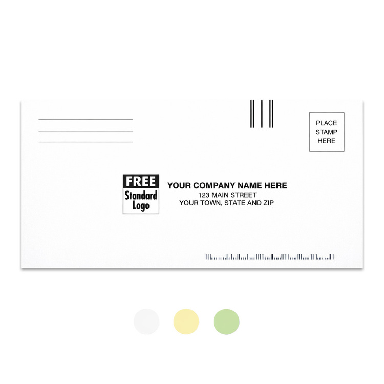 Confidential #9 Courtesy Reply Envelopes