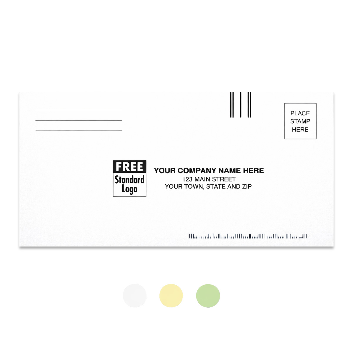 Confidential #9 Courtesy Reply Envelopes