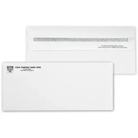712 - Custom Printed Self-Seal Confidential #10 Envelopes