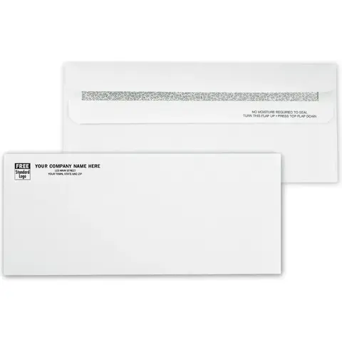 712 - Custom Printed Self-Seal Confidential #10 Envelopes