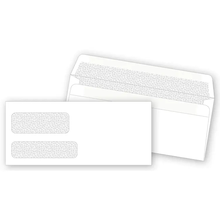 Double  Window Confidential Envelopes