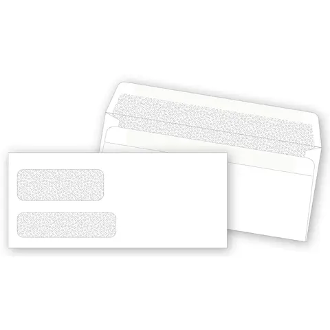 Double  Window Confidential Envelopes