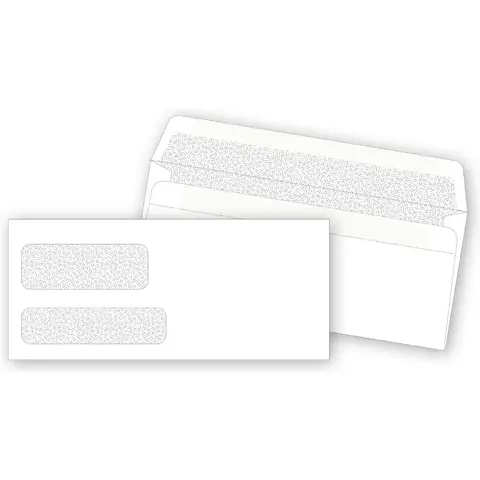 Double  Window Confidential Envelopes