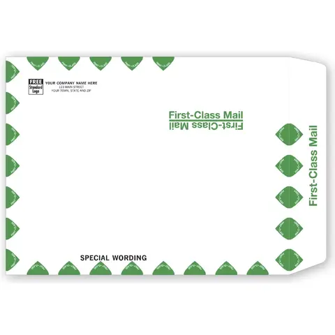 1013FW - White First-Class Mailing Envelopes