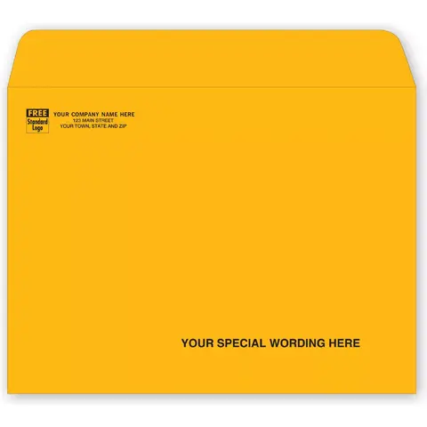 912SK - Kraft Mailing Envelopes - Open Top