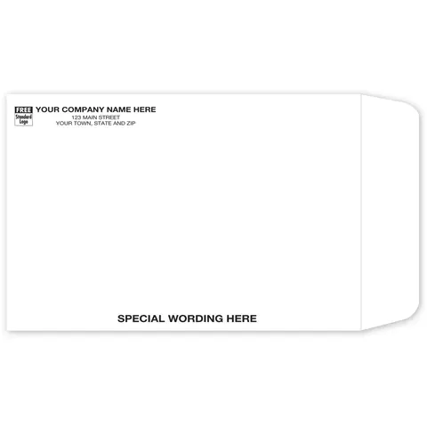 TP0069 - Custom White Tyvek® Envelopes