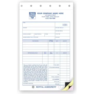 Rental Agreements - Carbon Copy