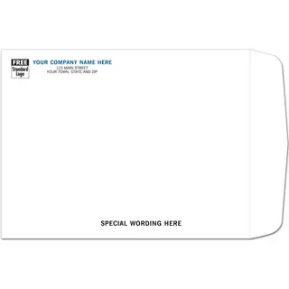 793 - Custom Printed White Mailing Envelopes