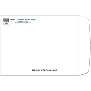 793 - Custom Printed White Mailing Envelopes
