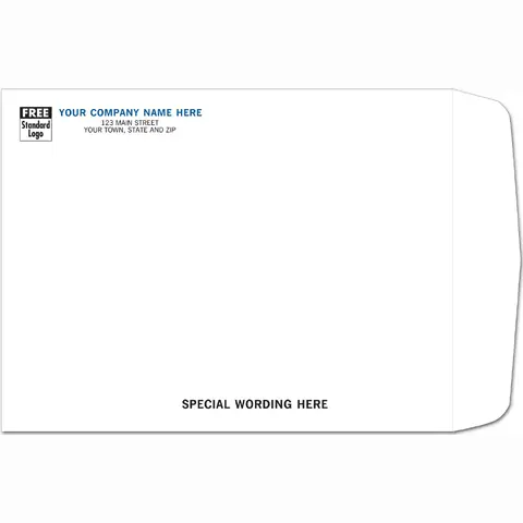 793 - Custom Printed White Mailing Envelopes