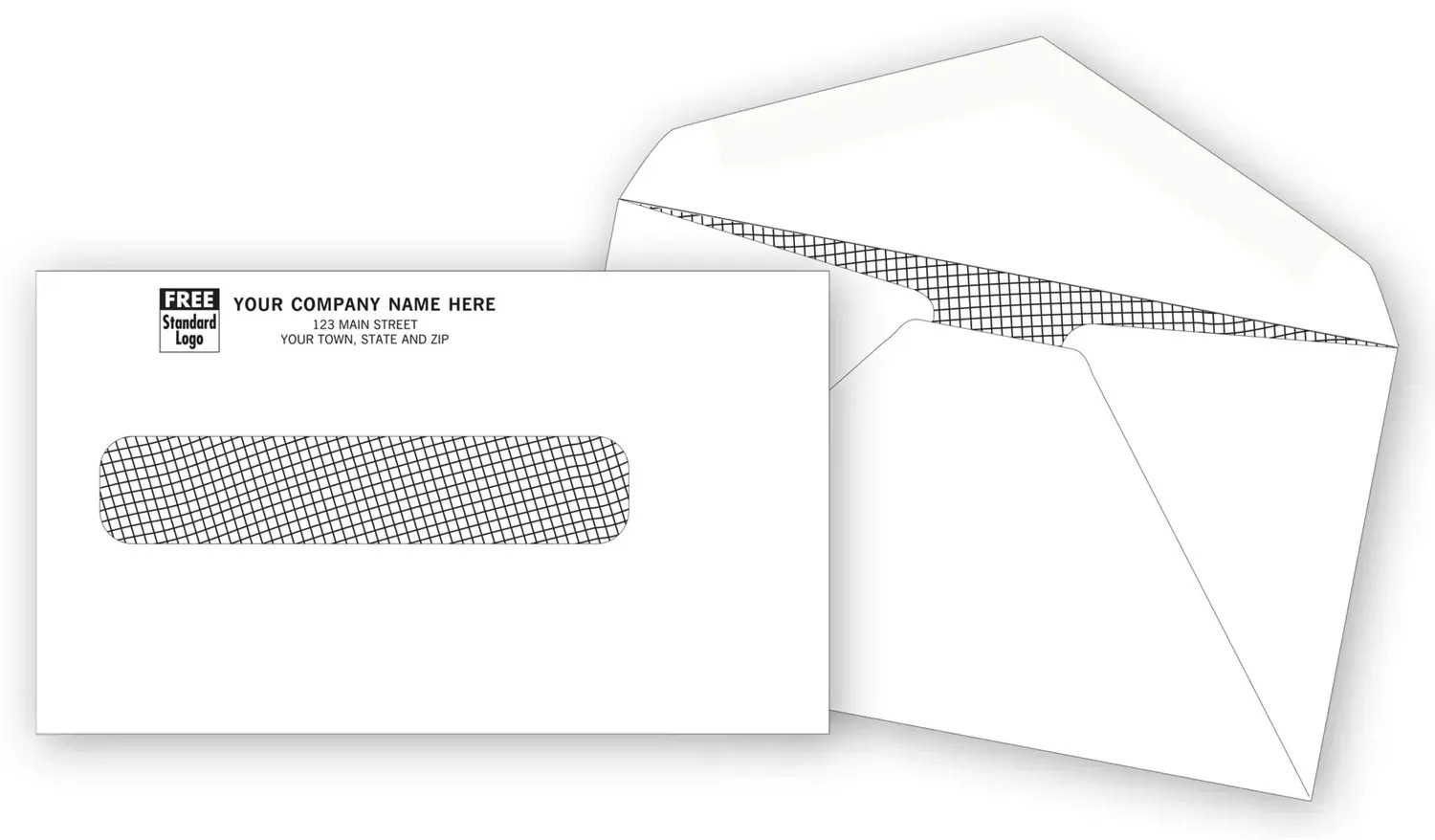 700 - Custom Printed Window Envelopes