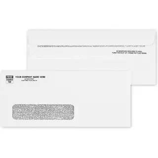 713 - Custom Self-Seal Confidential #10 Window Envelopes