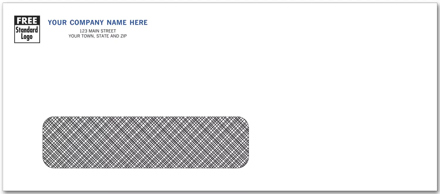 743 - Confidential #10 Window Envelopes