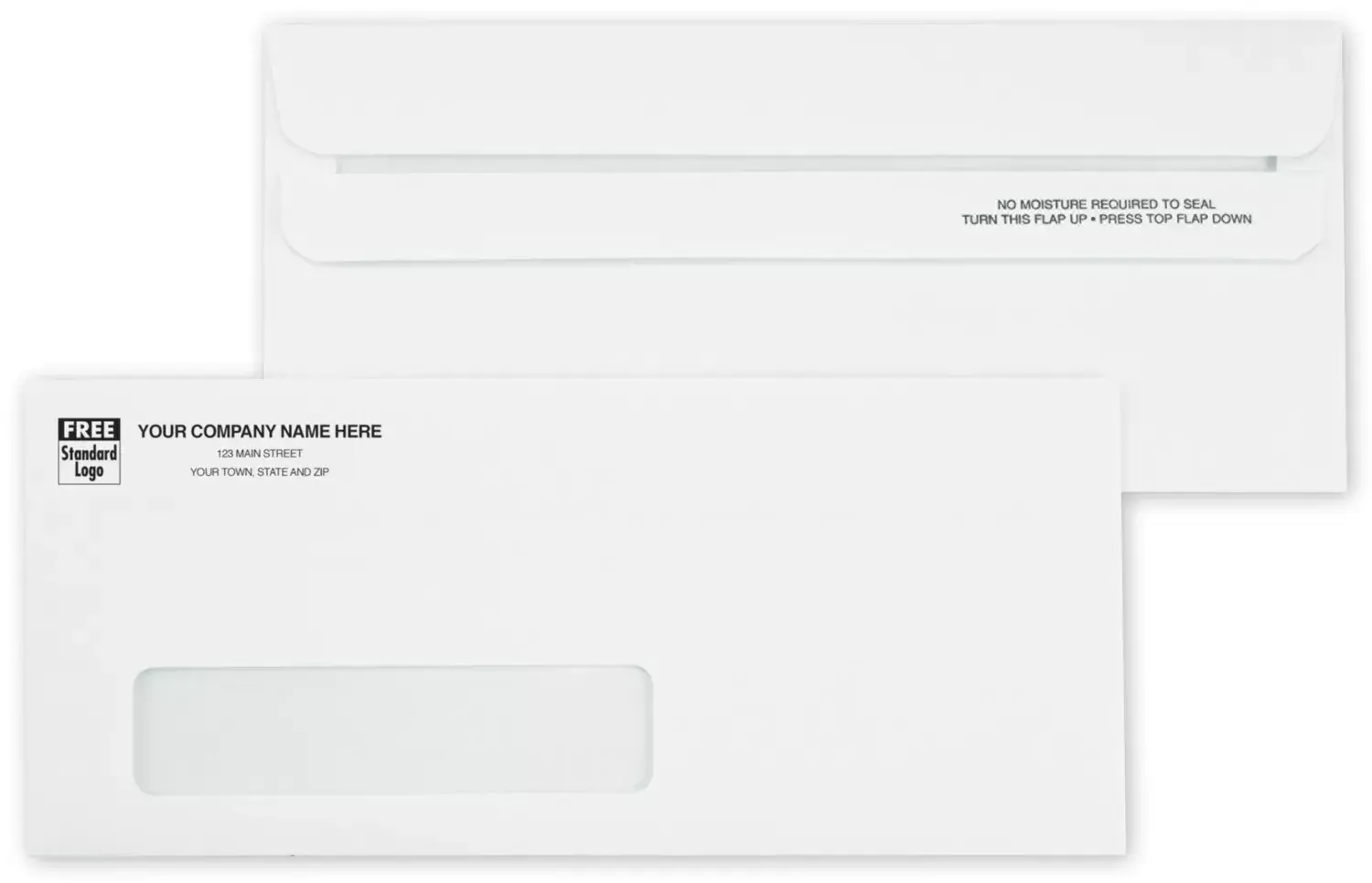 763 - Self-Seal #10 Window Envelopes