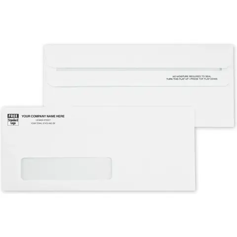 763 - Self-Seal #10 Window Envelopes