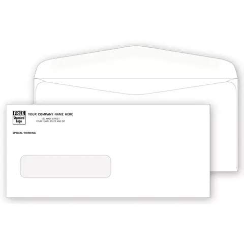 5036 - Custom One Window Envelopes